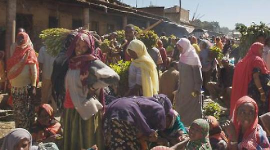 Khatmarkt in Äthopien <br/>Foto von A. Davey