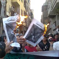 Proteste gegen Mubaraks Sohn Gamal <br/>Foto von Wild_atHeart