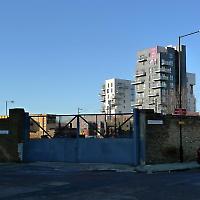 Alte Brachen und neue Bauten im Londoner Hackney Wick